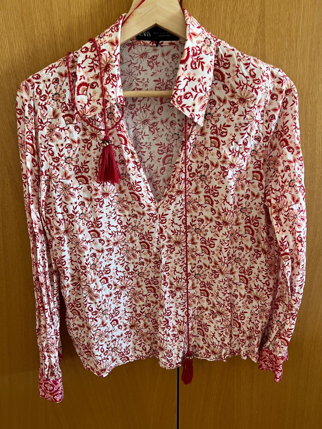 FLORAL PRINT BLOUSE - Image 3