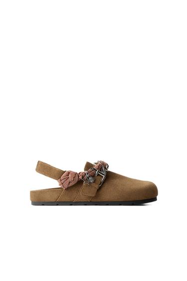CLOG MIT BANDANA - Braun von Zara