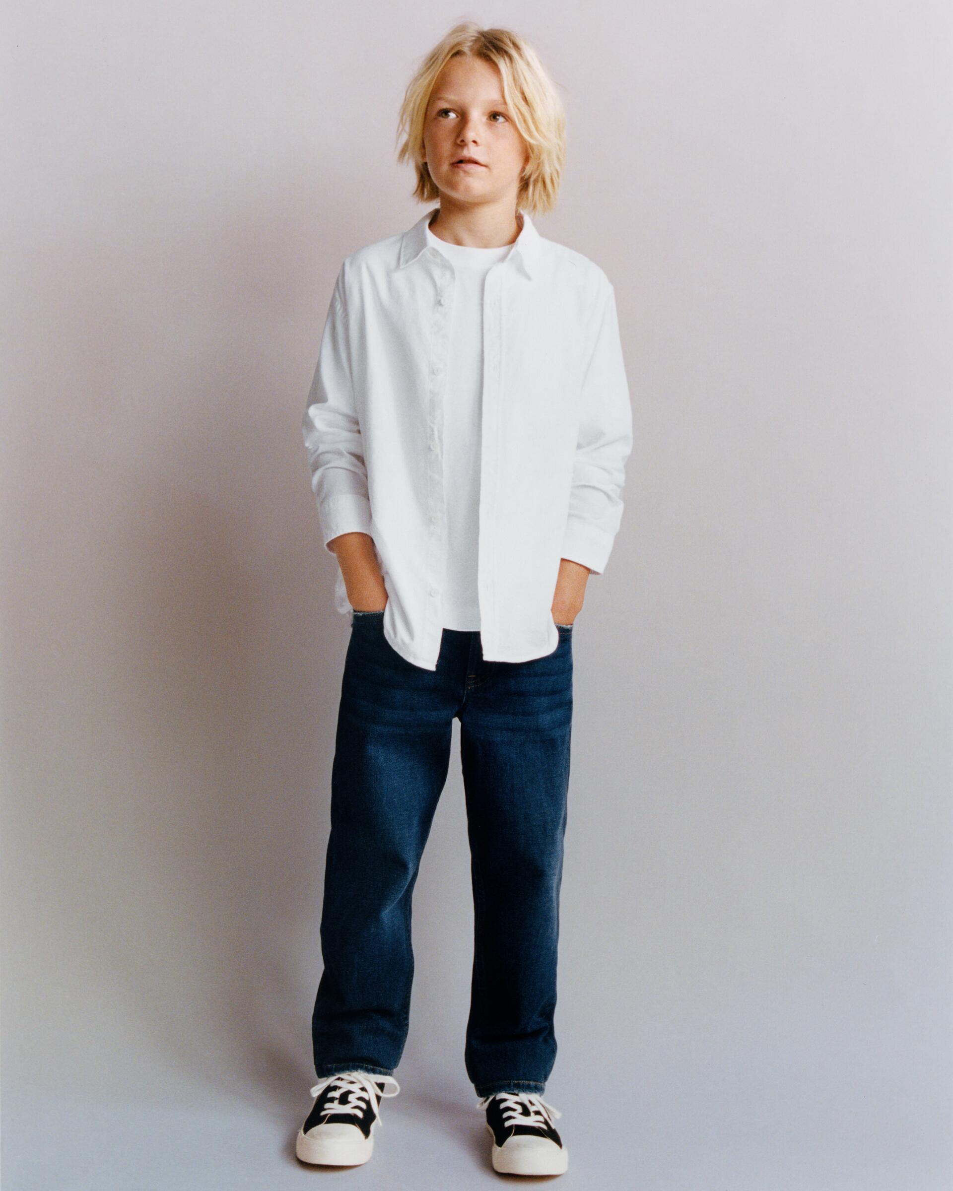 男の子用ホワイトシャツ | 最新コレクション | ZARA 日本