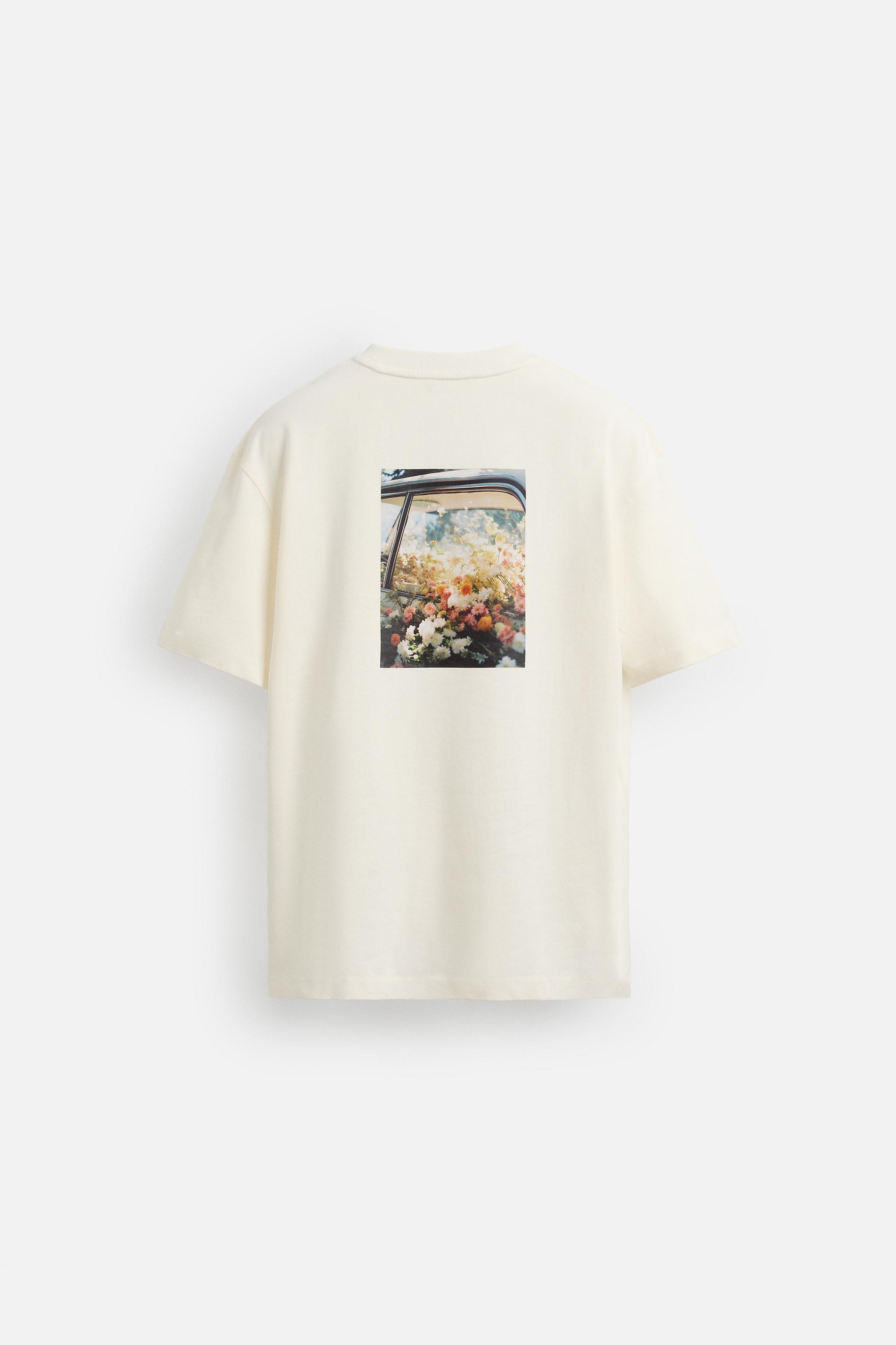 COMBINED PHOTO PRINT T-SHIRT