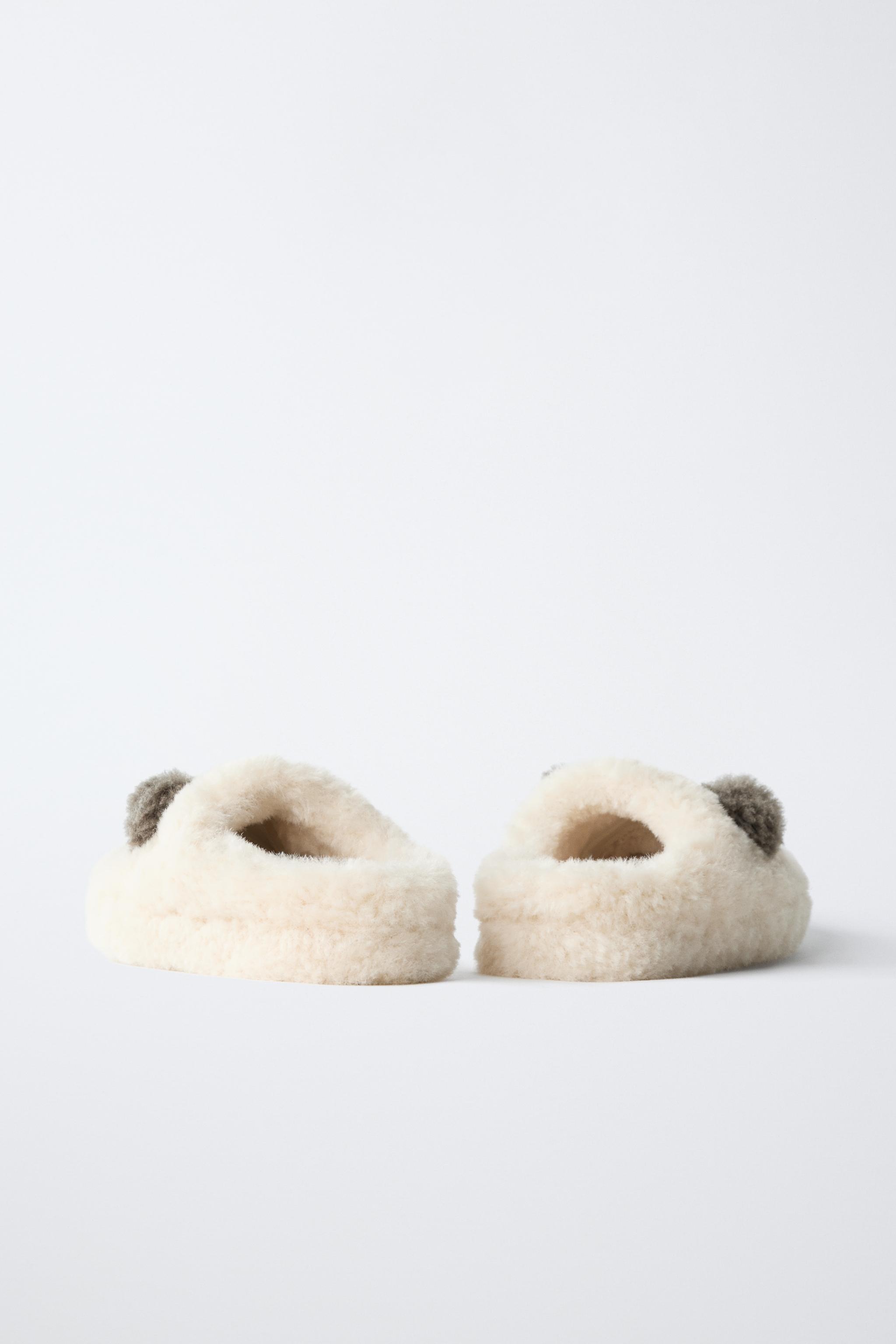 Детские тапочки Zara PANDA SLIPPERS — фото 5
