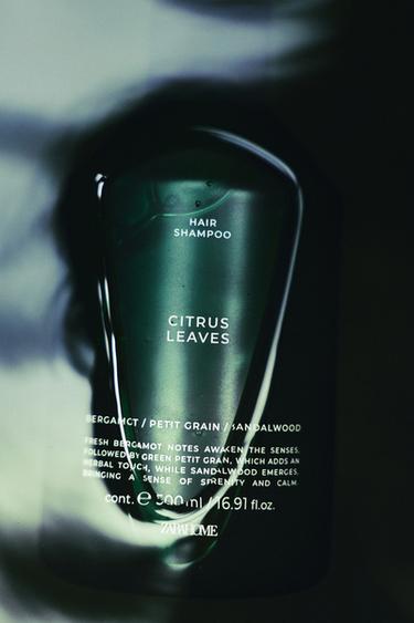 (500 ML) XAMPU LÍQUIDO CITRUS LEAVES - Verde-médio da Zara