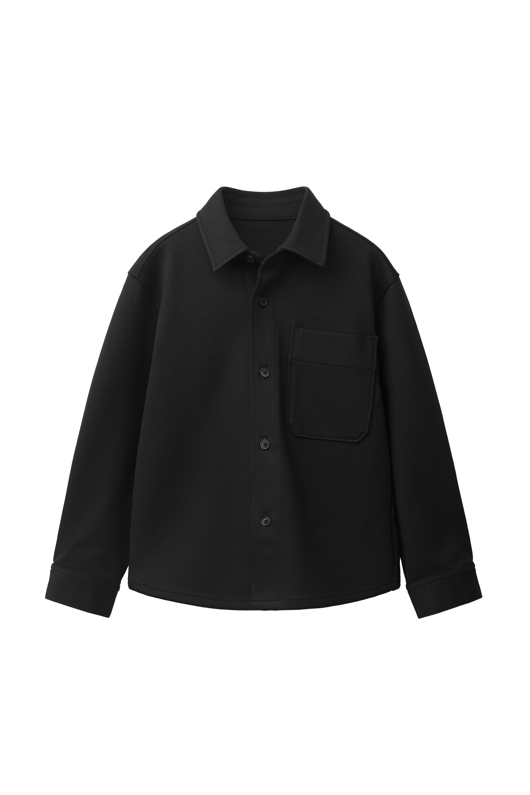COMFORT POCKET OVERSHIRT - Navy blue | ZARA United States