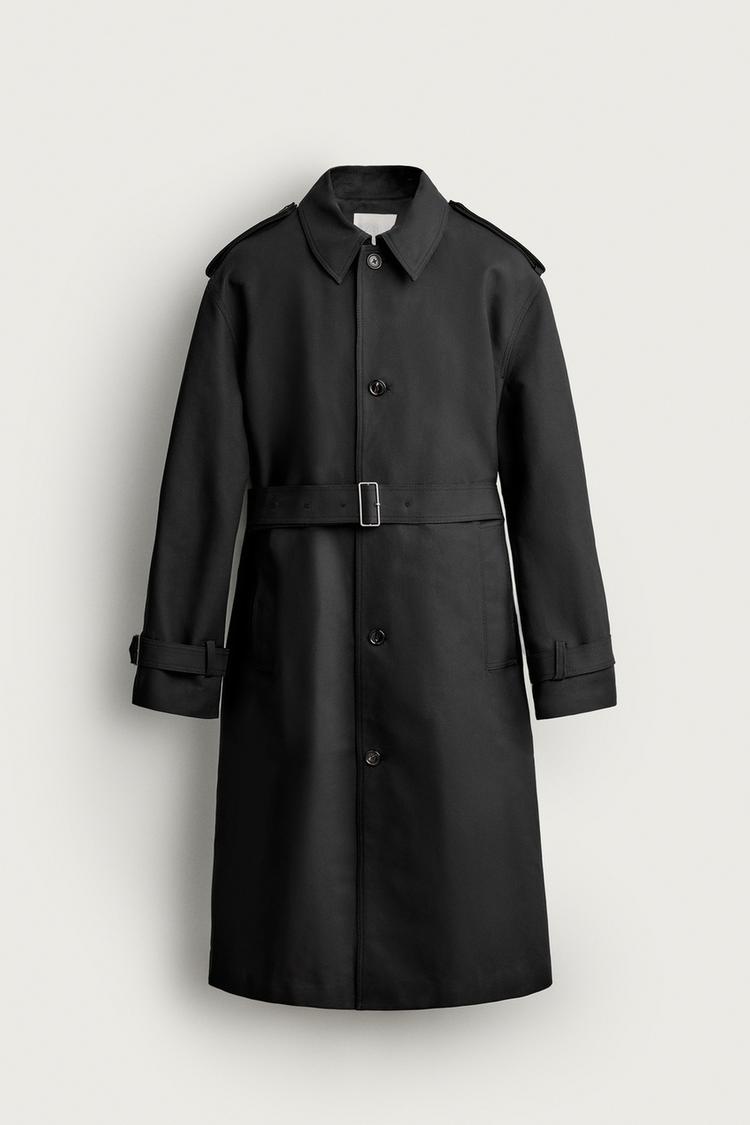 OVERSIZE FIT TRENCH COAT