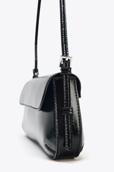 FLAP SHOULDER BAG - Black by Zara - Image 2