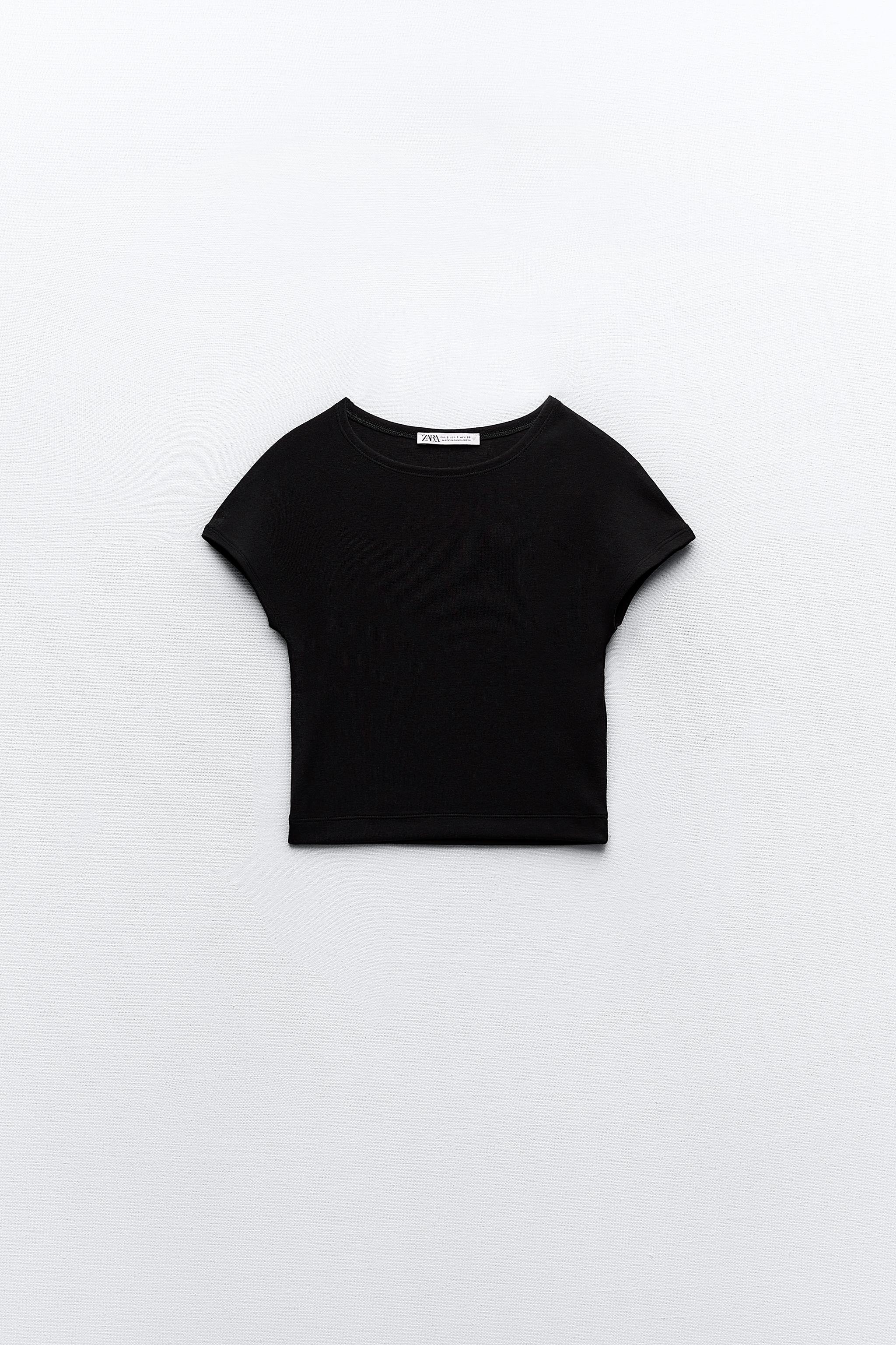 Zara long shop t shirt