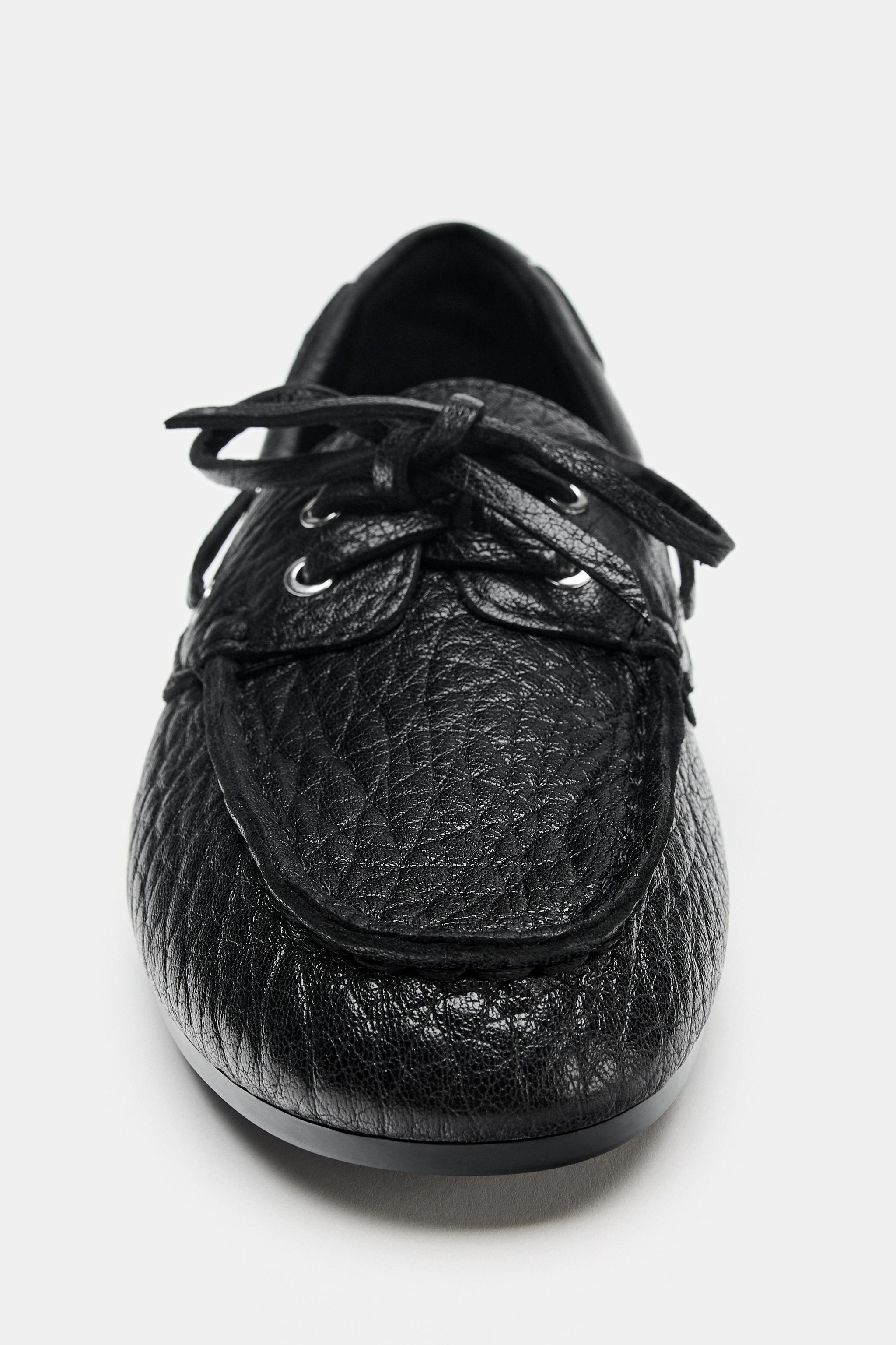 MOCASSINS BATEAU EN CUIR