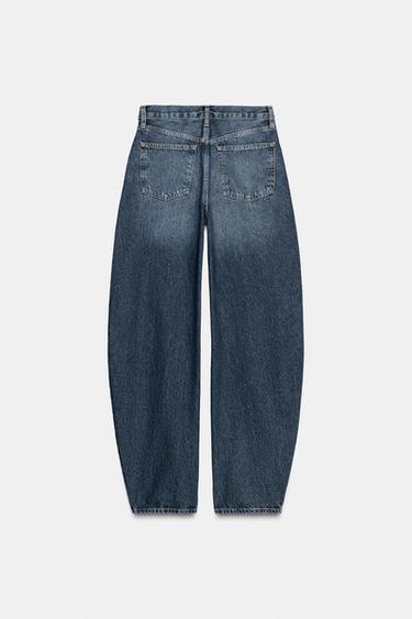JEAN ZW COLLECTION BALLOON TAILLE HAUTE - Bleu de Zara - Image 3