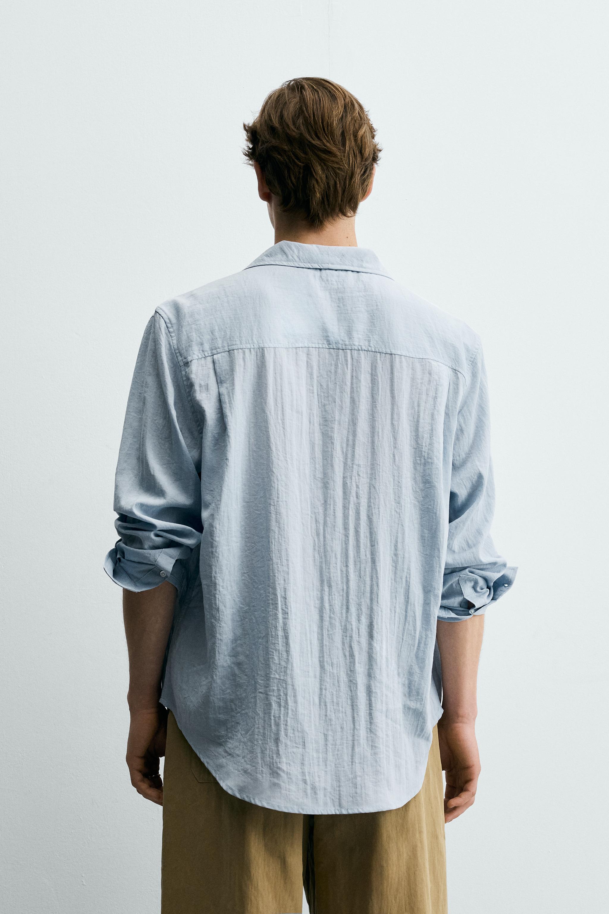 CHEMISE FLUIDE TEXTURÉE