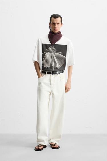 T-SHIRT MIT FOTOPRINT - Cremefarben von Zara - Bild 0