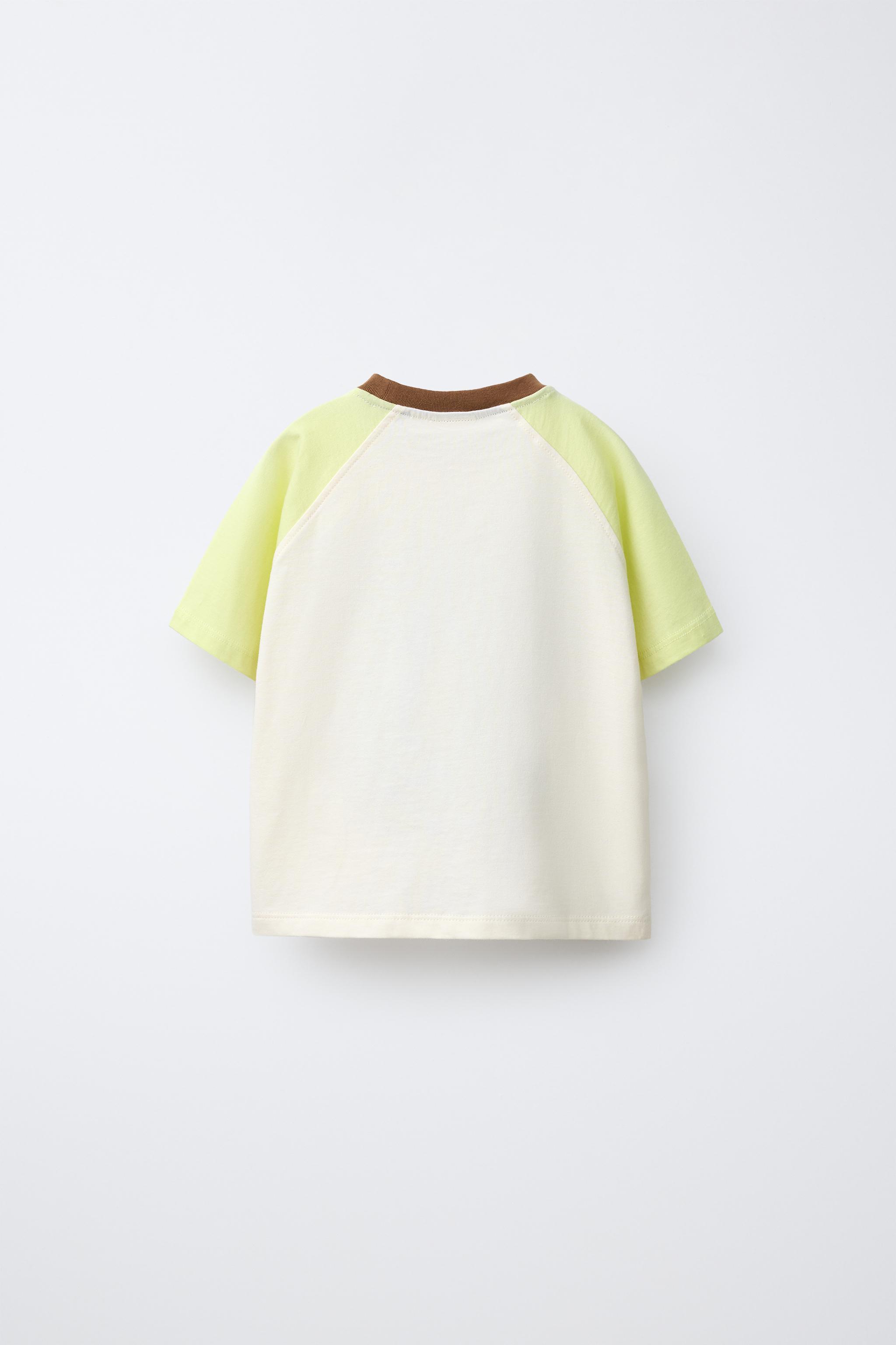 NUMBERED RAGLAN SLEEVE T-SHIRT