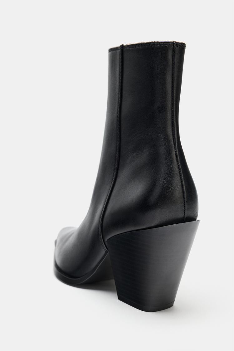 Botines vaqueros de cuero 6