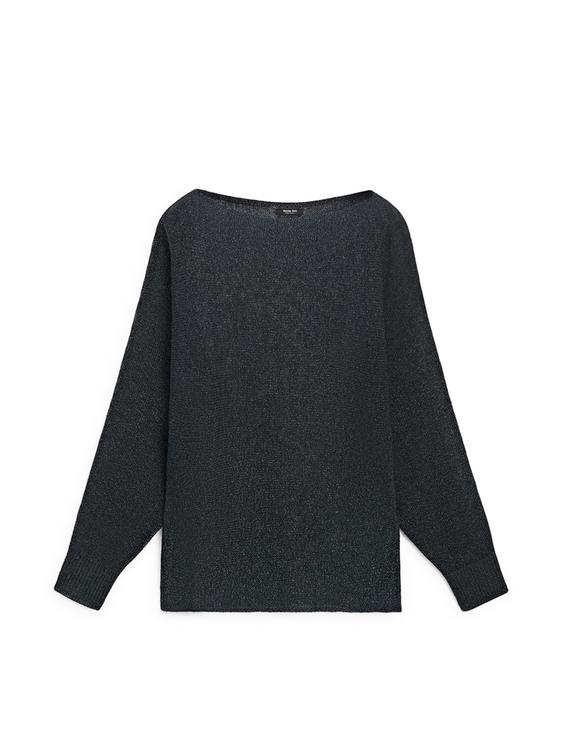 Flowing cotton blend knit sweater from Zara - $130