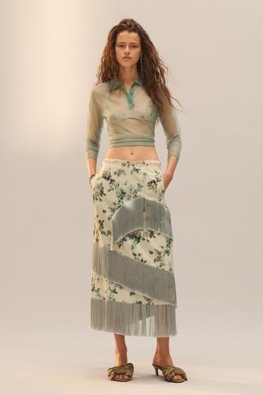 SAIA FLORES FRANXAS LIMITED EDITION - Estampado de Zara