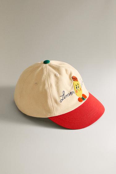 LIMONCELLA X THE ANIMALS OBSERVATORY CAP - Light beige by Zara - Image 1