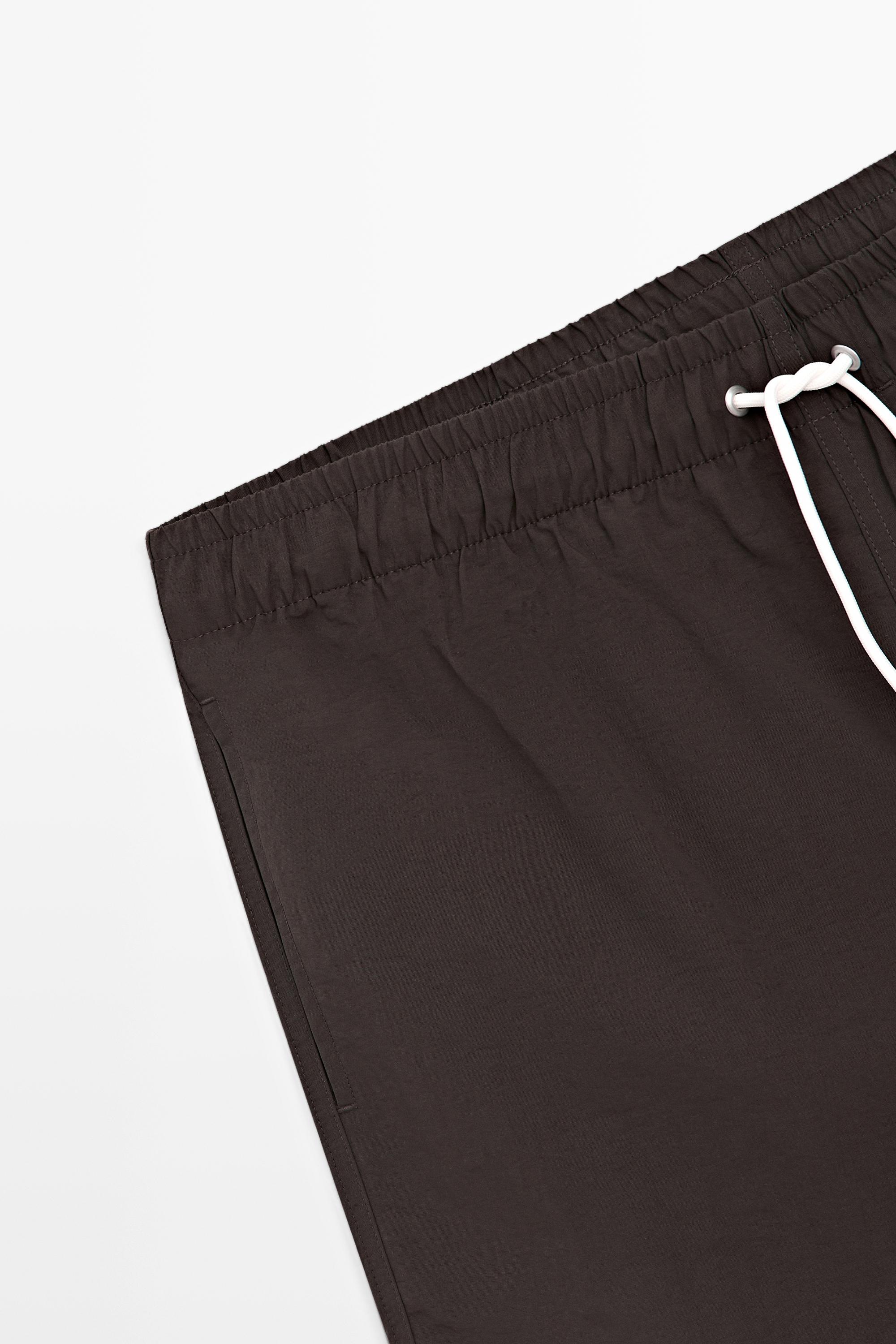 Solid Swim Trunks
