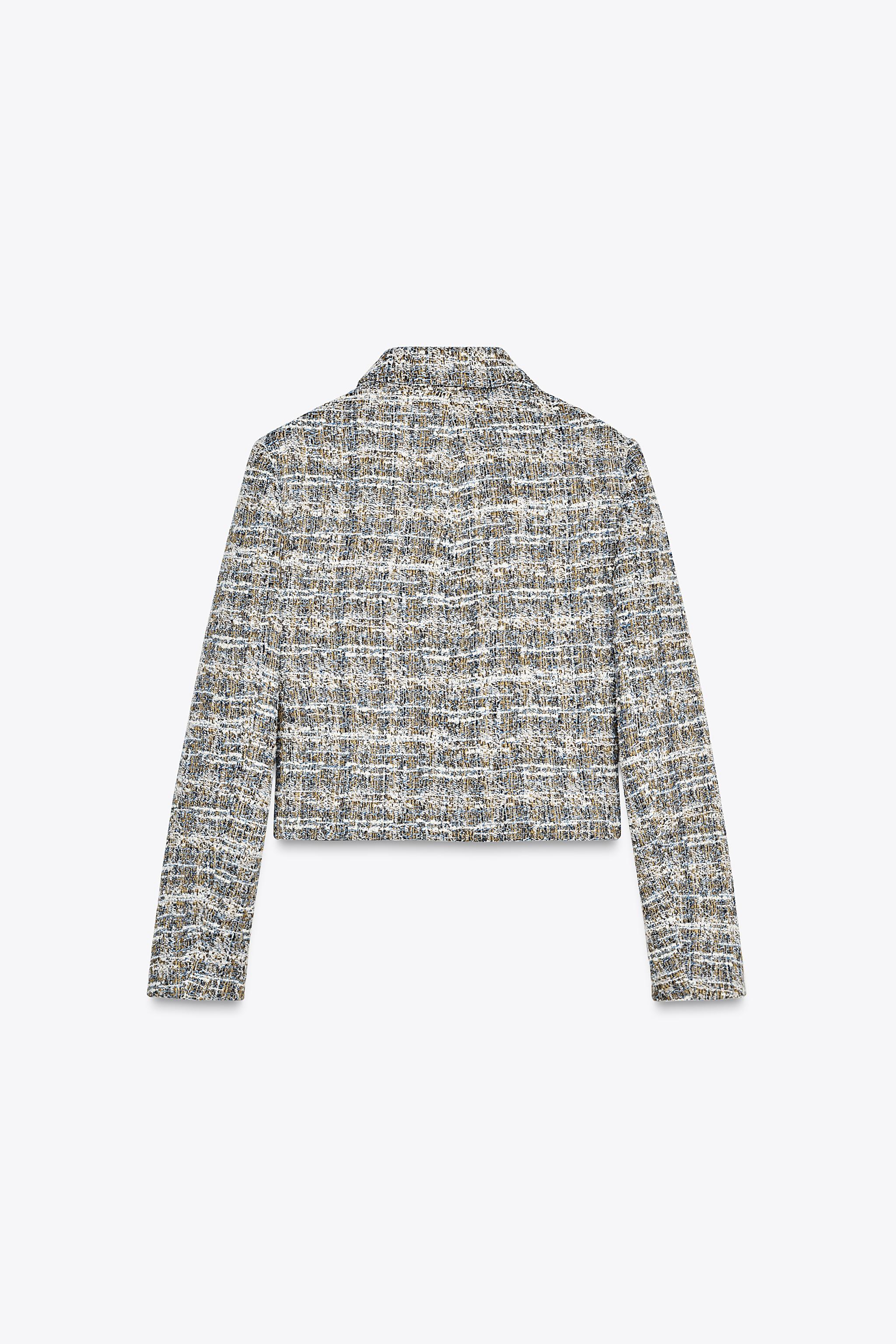 テクスチャージャケット - 生成り/カーキ | ZARA Japan / 日本
