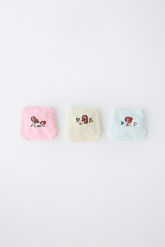 1 1/2-6 YEARS/ THREE-PACK OF VAIANA © DISNEY BRIEFS - Multicoloured de Zara - Imagen 0