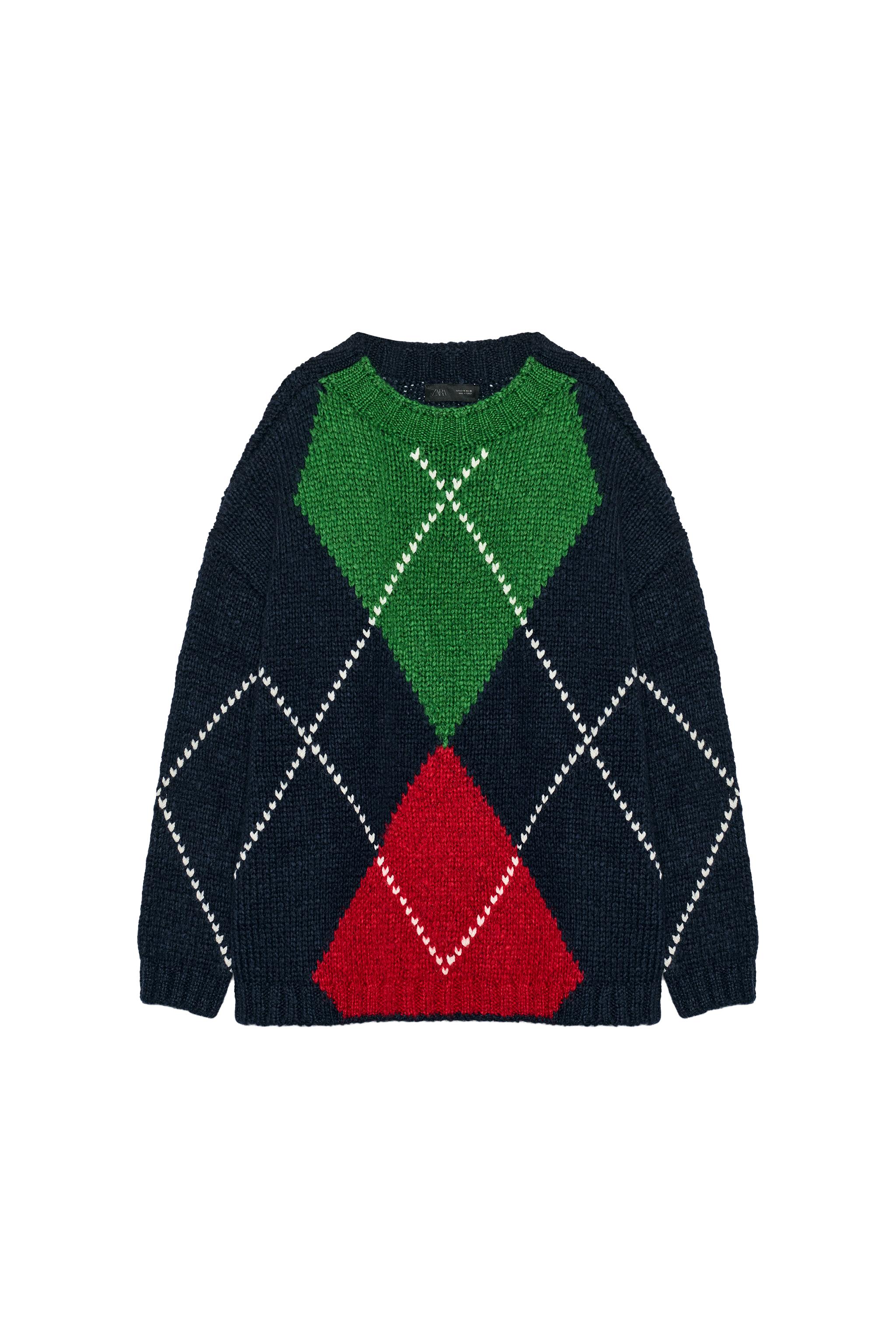 JERSEY OVERSIZE PUNTO ROMBOS