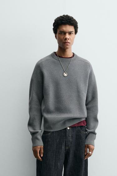 SAMUEL DE SABOIA X ZARA WOOL BLEND JUMPER - Grey by Zara