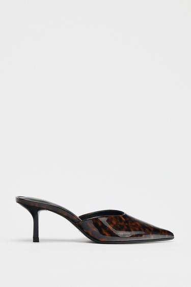 ANIMAL PRINT VINYL HEELS - Multicoloured by Zara - Image 0