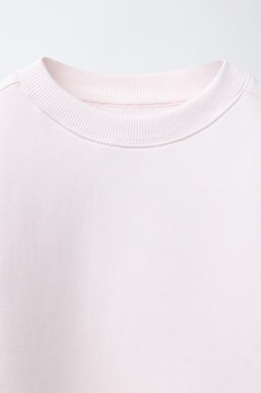 BASIC SPORTY SWEATSHIRT - Pink by Zara - Image 2
