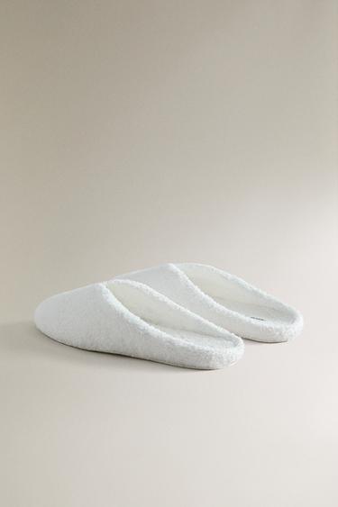 TERRY MULES - White by Zara