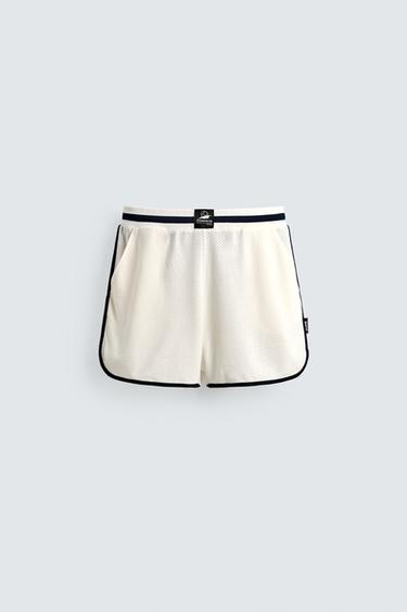 Zara 法國 98 世界盃對比短褲 FIFA CLASSICS - 白色