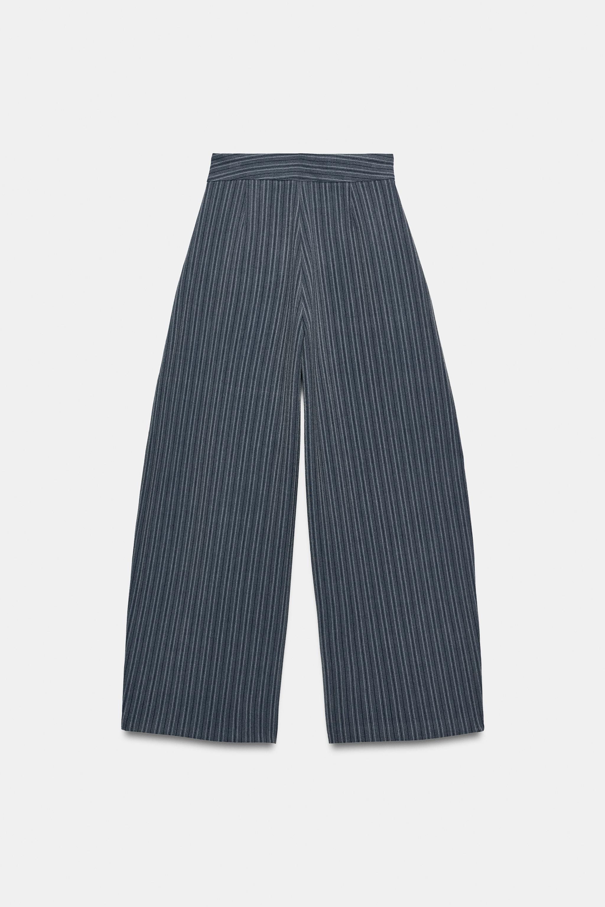 STRIPED BALLOON PANTS