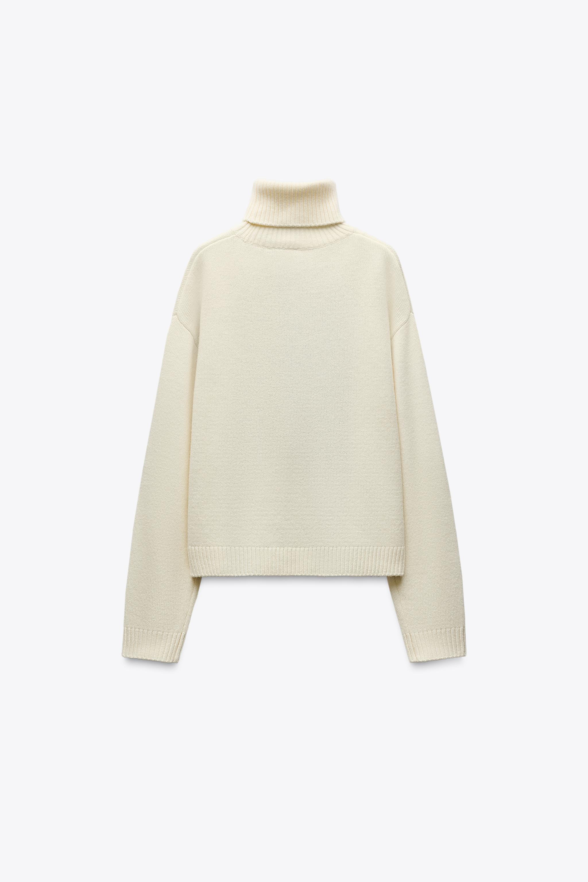 SKI COLLECTION ウール＆カシミア セーター - エクリュ | ZARA