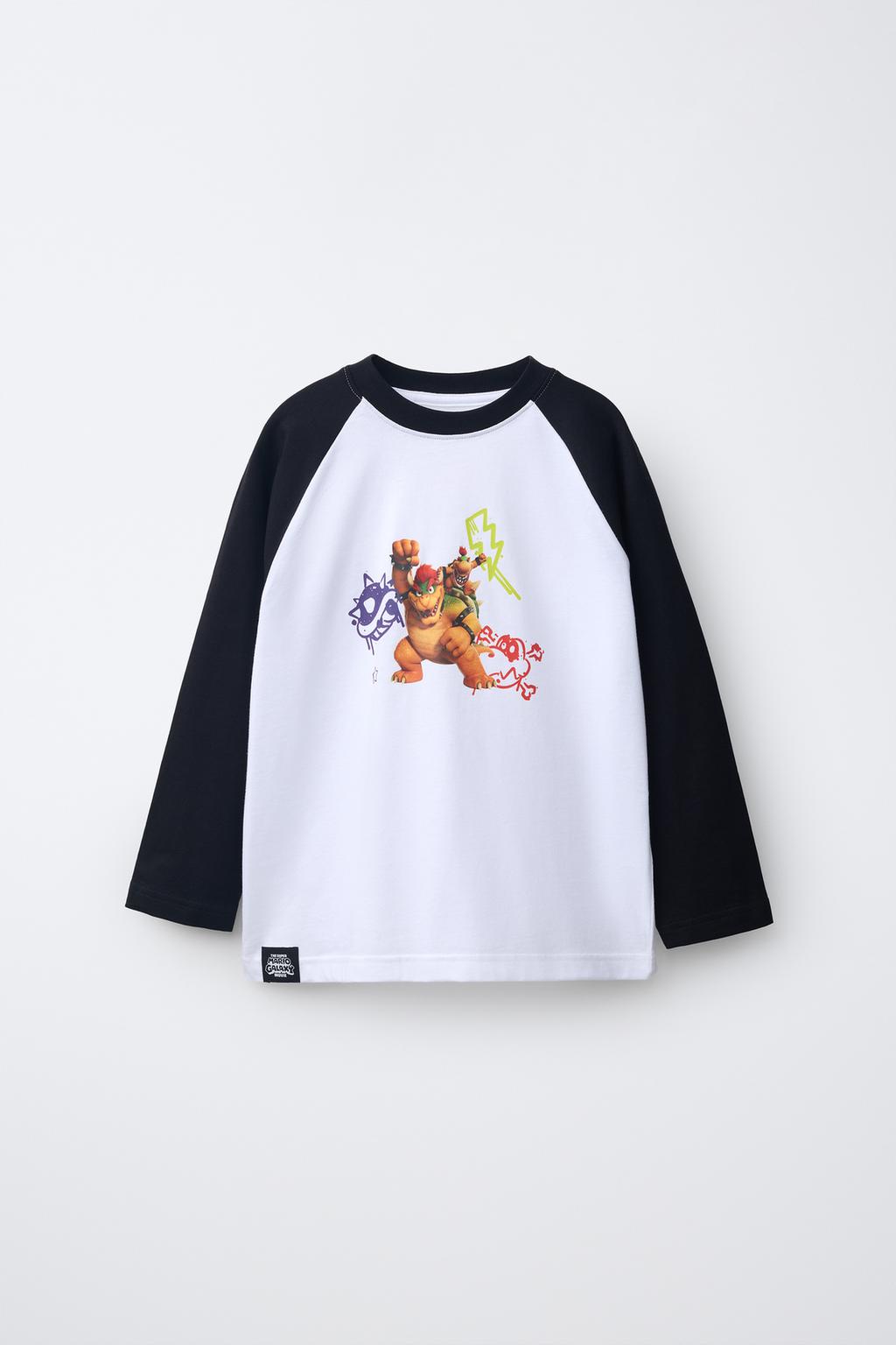 Zara Mario Bros ™ © Nintendo çapı olan köynək