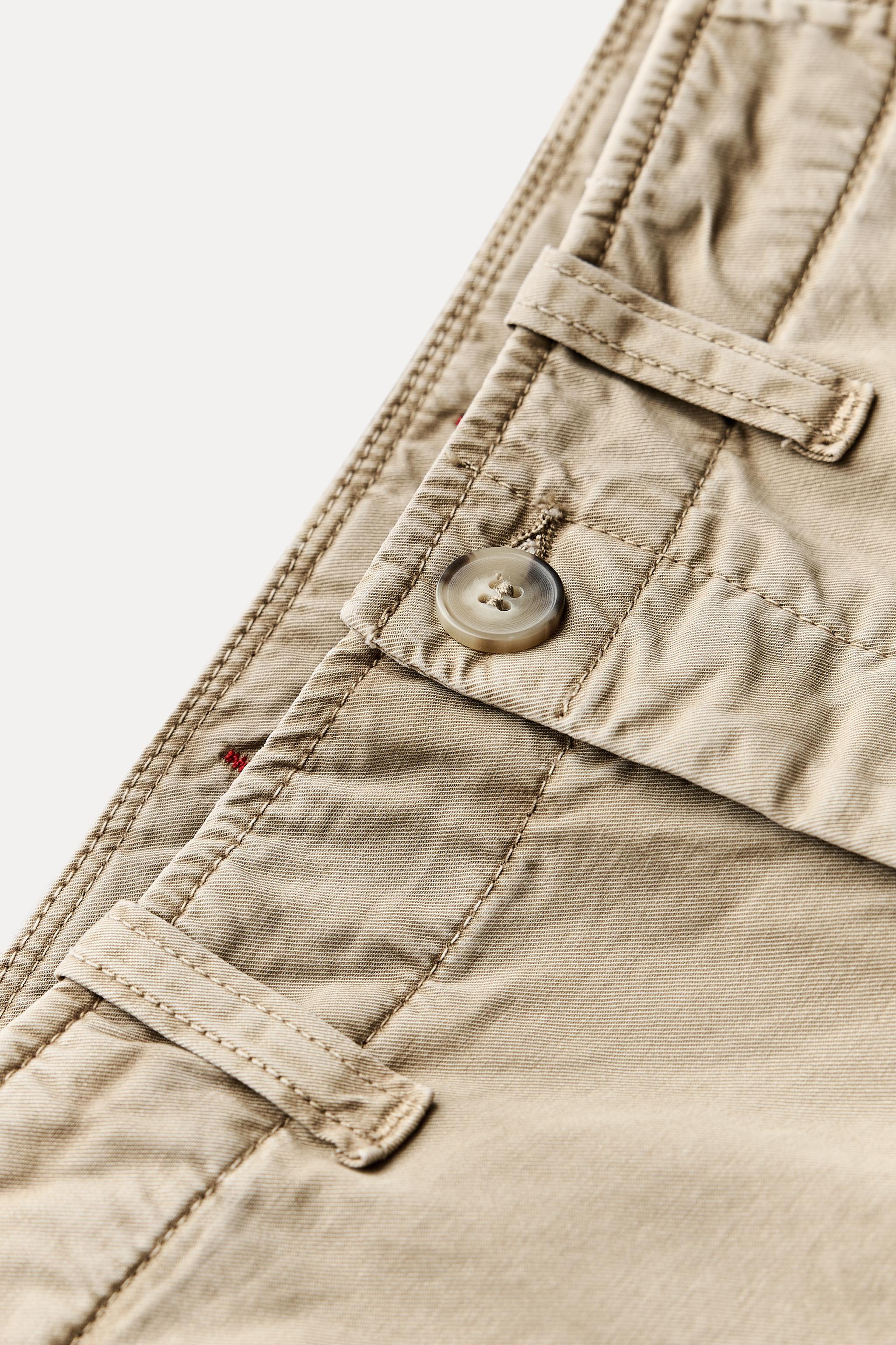 ZW COLLECTION LOW-RISE CHINOS
