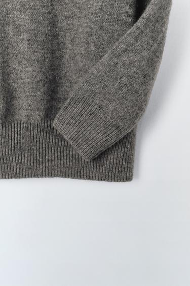 LIMITED EDITION WOOL HOODIE - Mink by Zara - Image 2