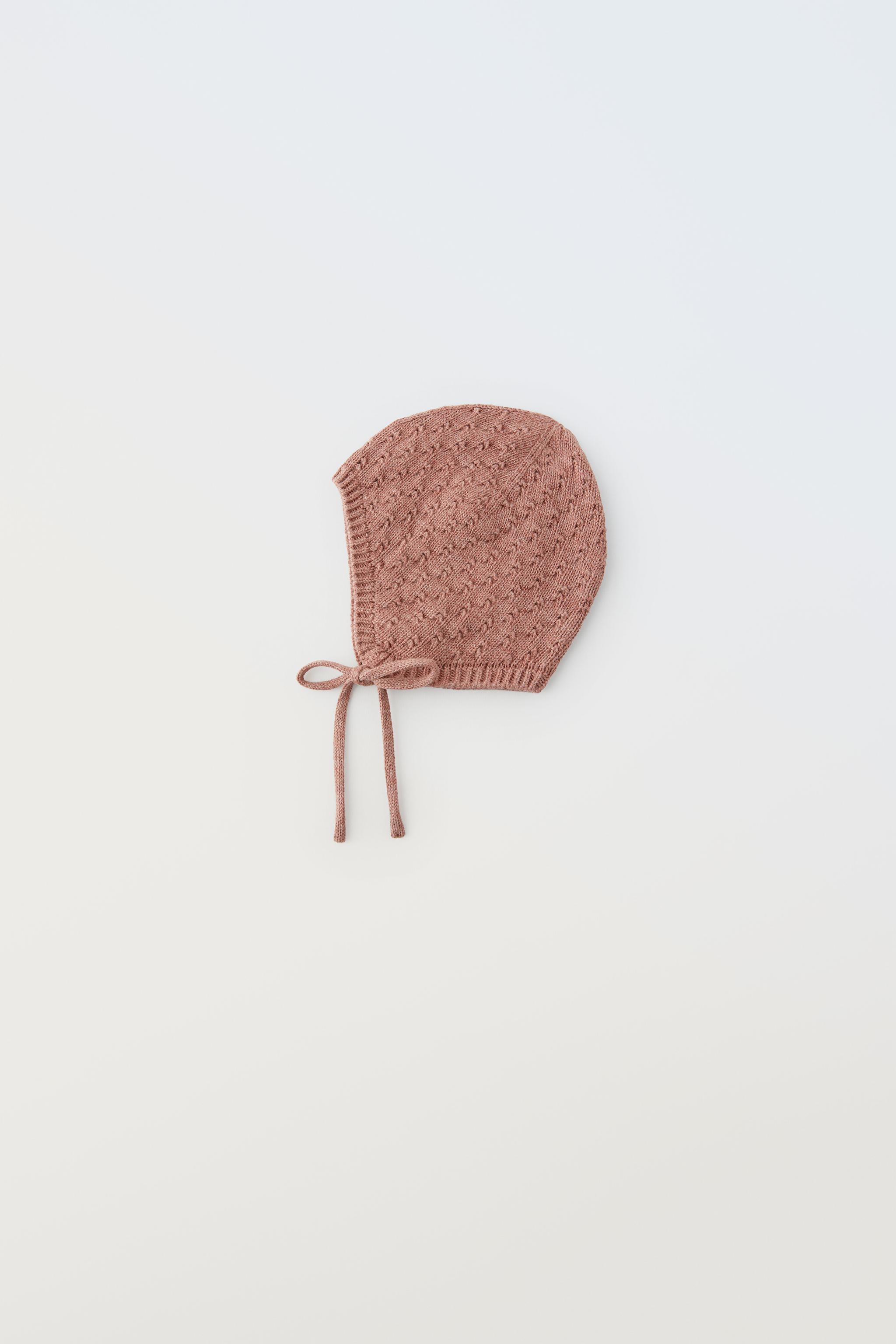 Baby bonnet hot sale zara