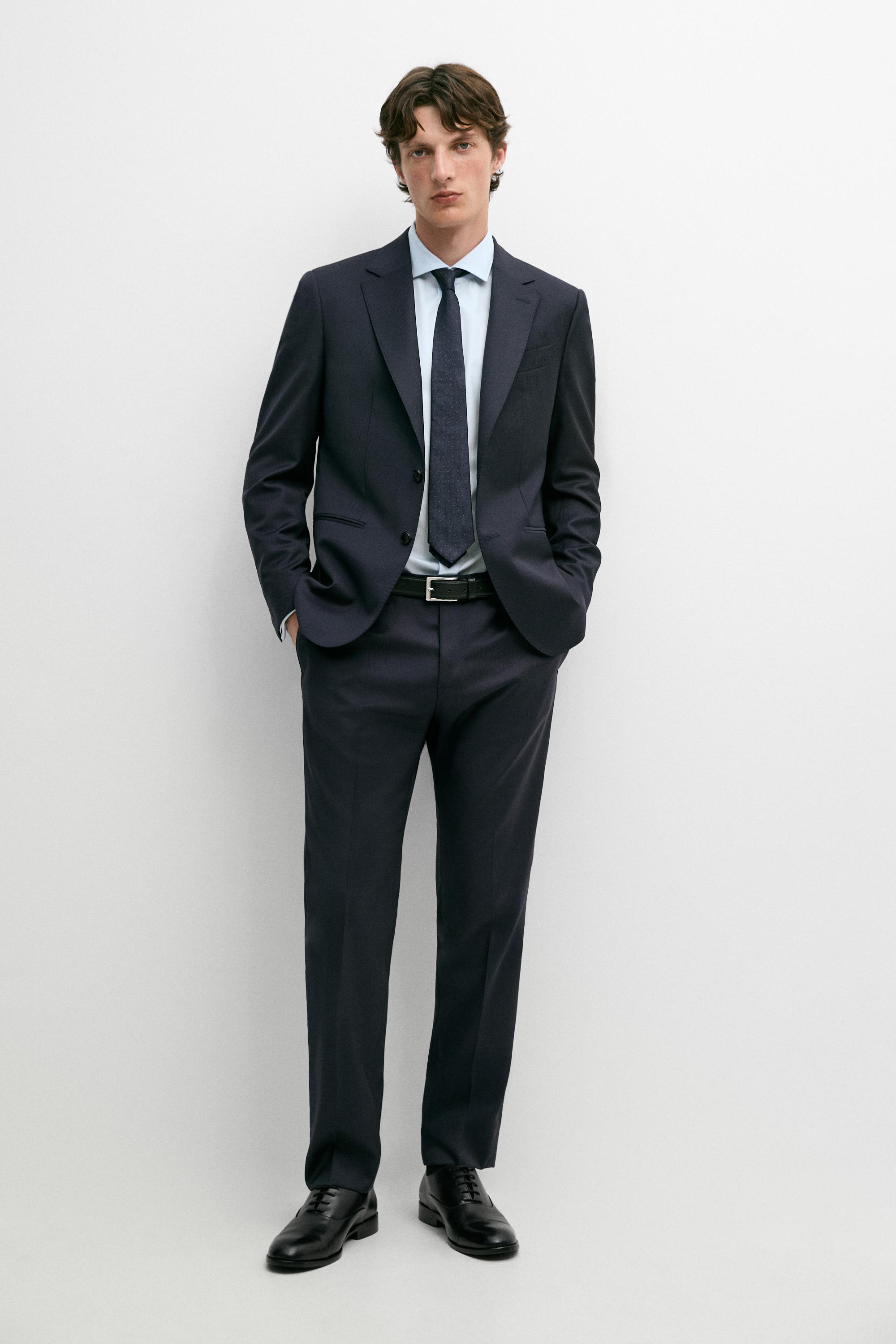 Zara WOOL BLEND SUIT BLAZER at Mall of America® in Bloomington, MN