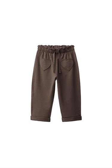 ПҮЛІШ ШЫҒЫС СТИЛІНДЕГІ ШАЛБАР - Қара қоңыр Zara компаниясынан