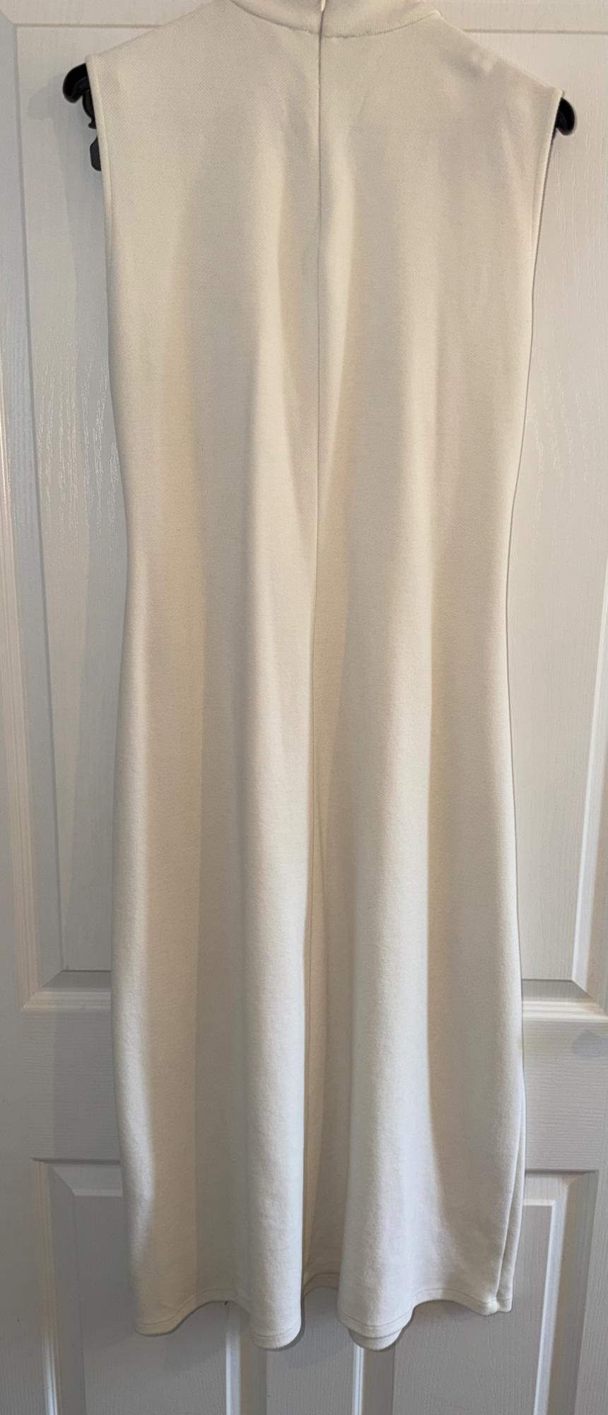 MIDI DRESS WITH BELT - Image 2
