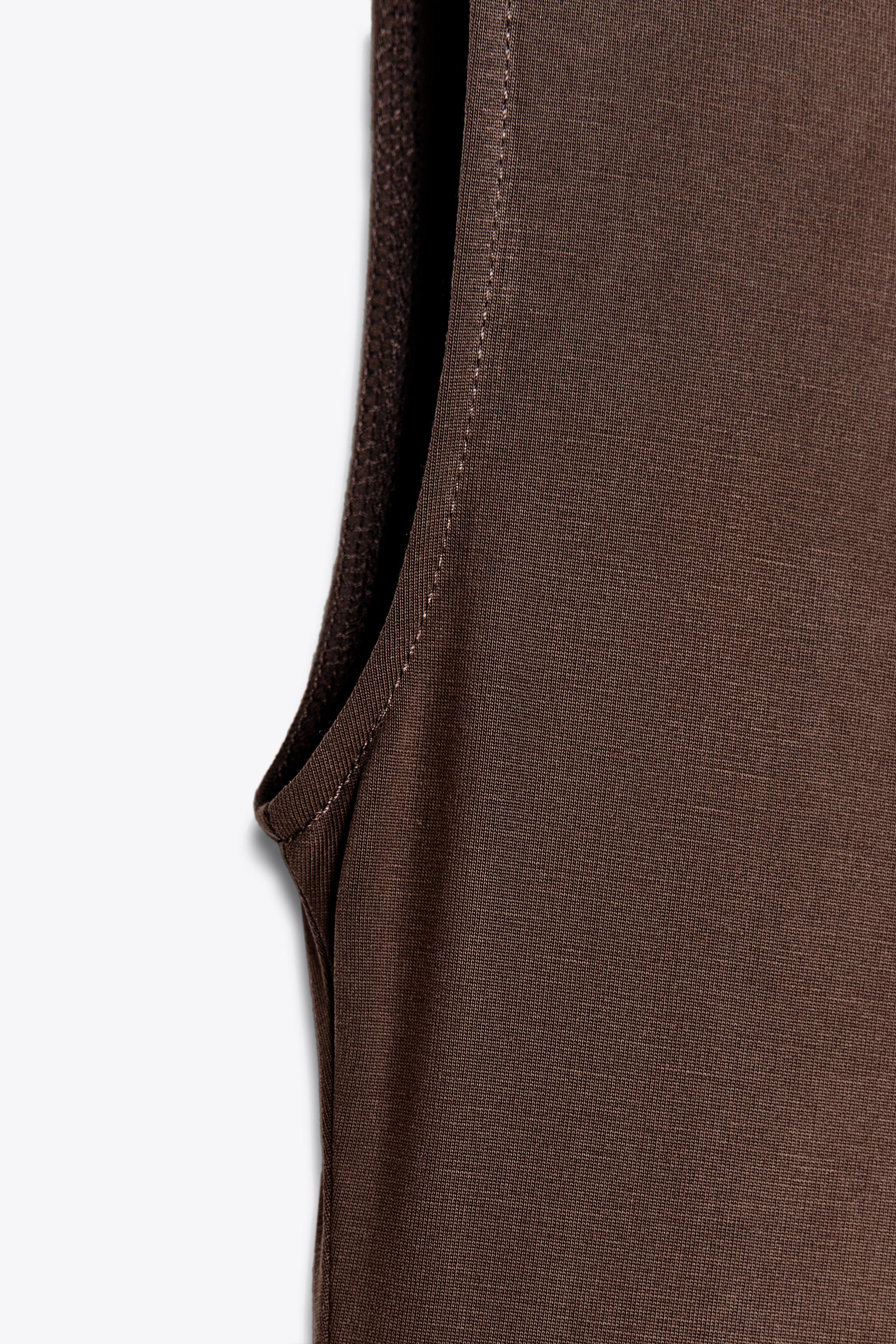 ZARA 流れるような生地のミディ丈ワンピース 5063/314 ZARA 流れるような生地のミディ丈ワンピース 5063/314 (ZARA