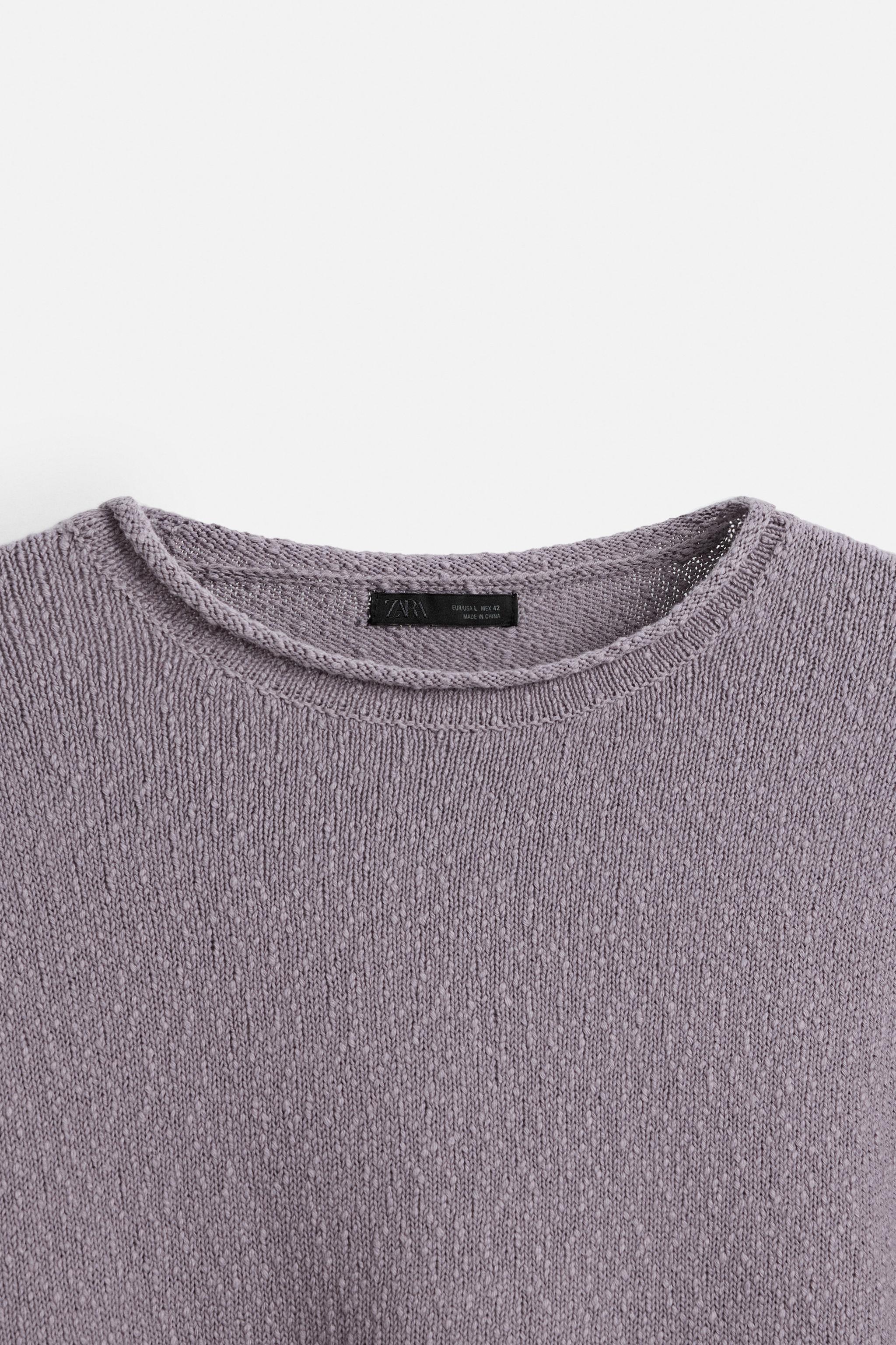 SWEATER - Light mauve | ZARA United States SWEATER - Light mauve | ZARA United States