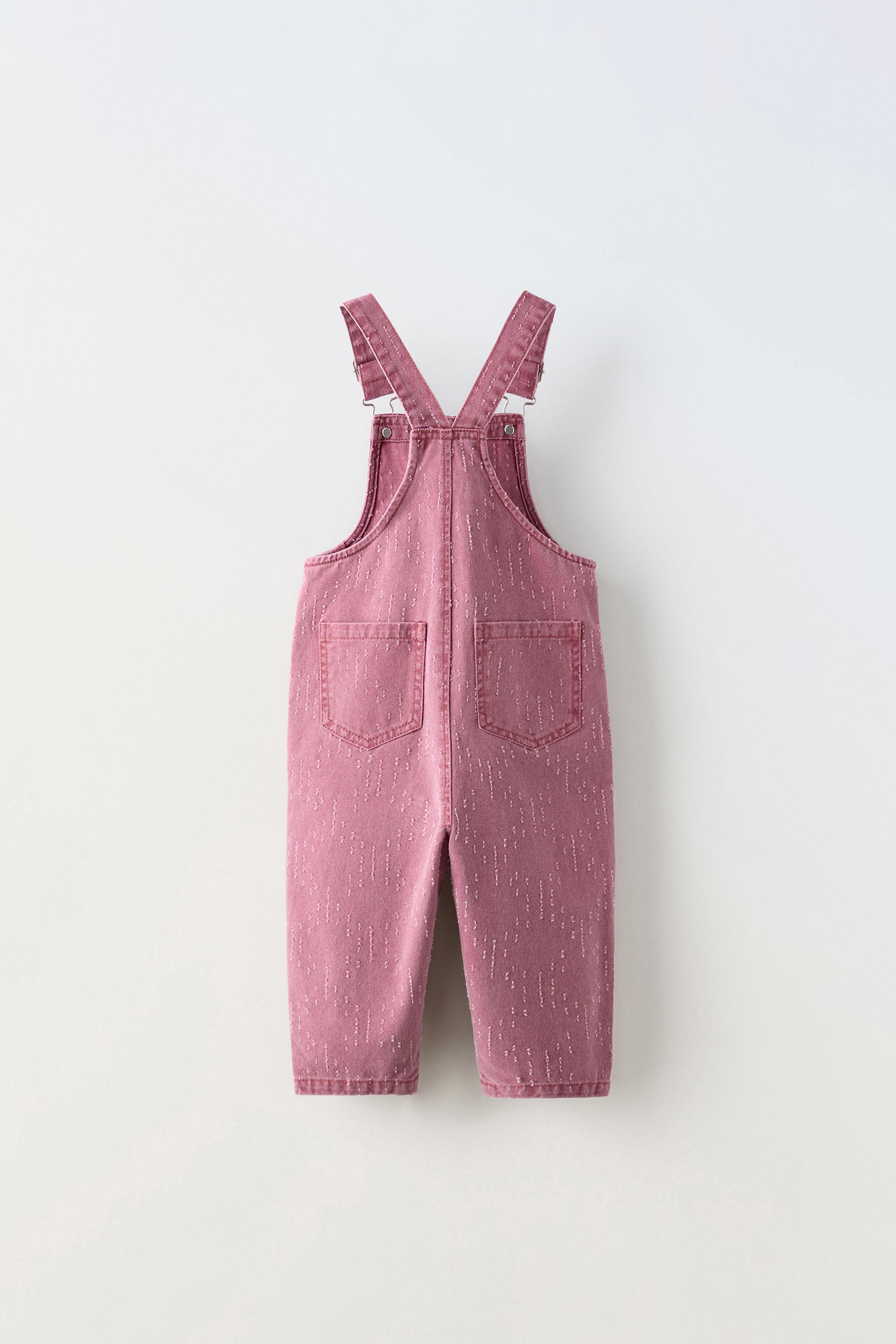 Girls corduroy fashion dungarees