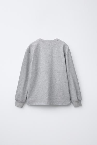 LABEL HENLEY T-SHIRT — Gray 2