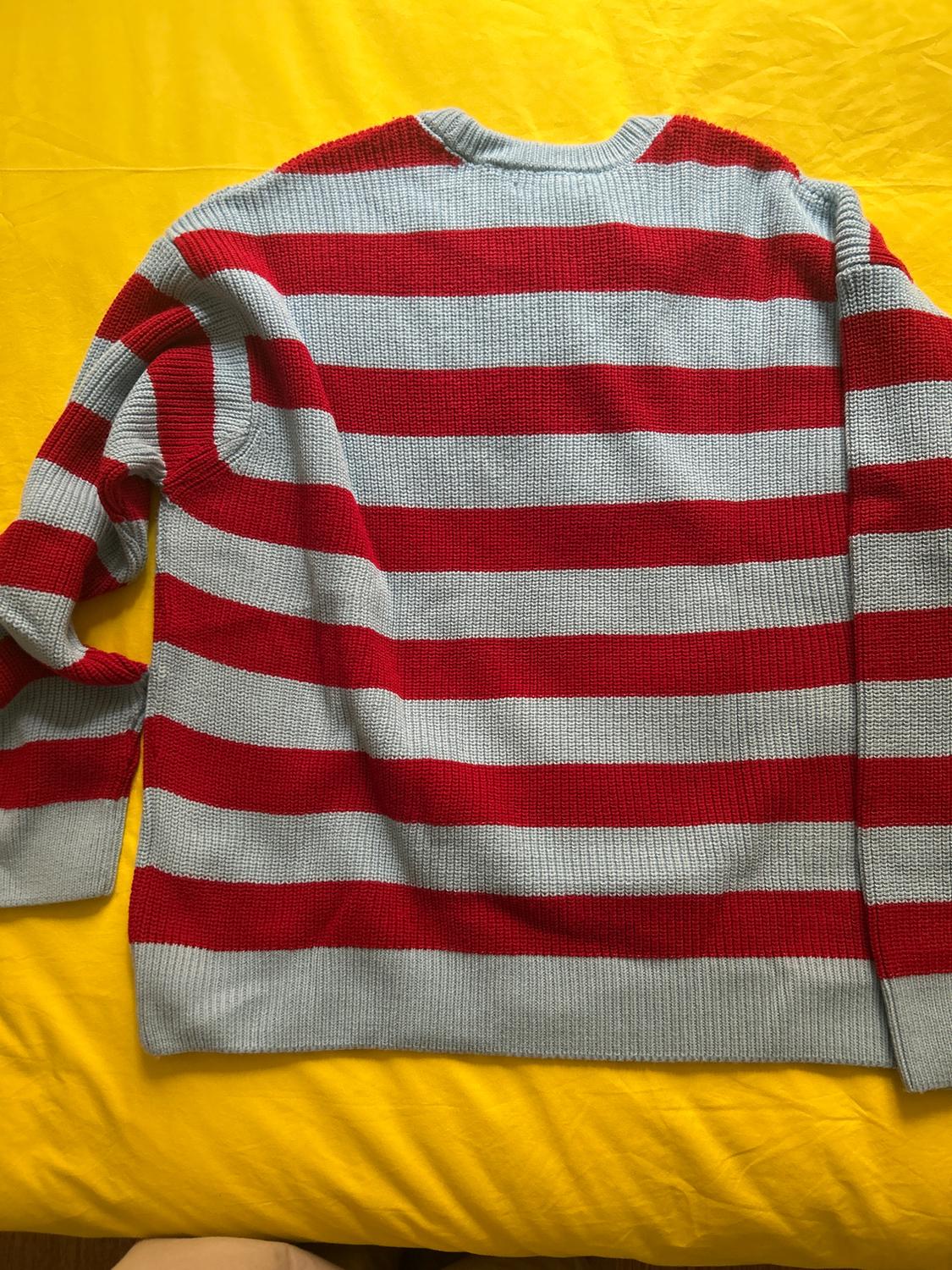 STRIPED CROPPED SWEATER - Image 2