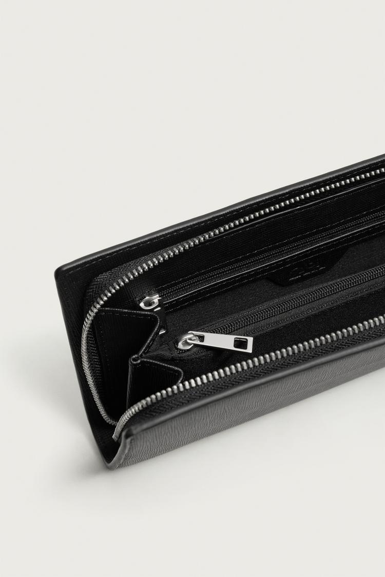 Cartera bandolera XL texturizada 5