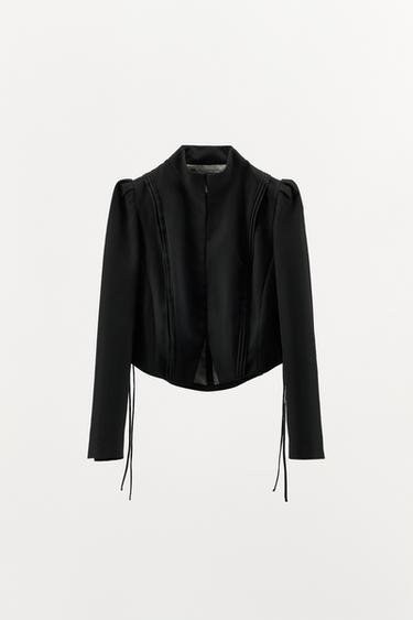 TAILLIERTER BLAZER ZW COLLECTION LIMITED EDITION - Schwarz von Zara