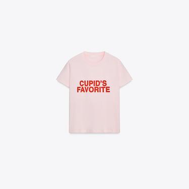 SLOGAN T-SHIRT - Pink by Zara
