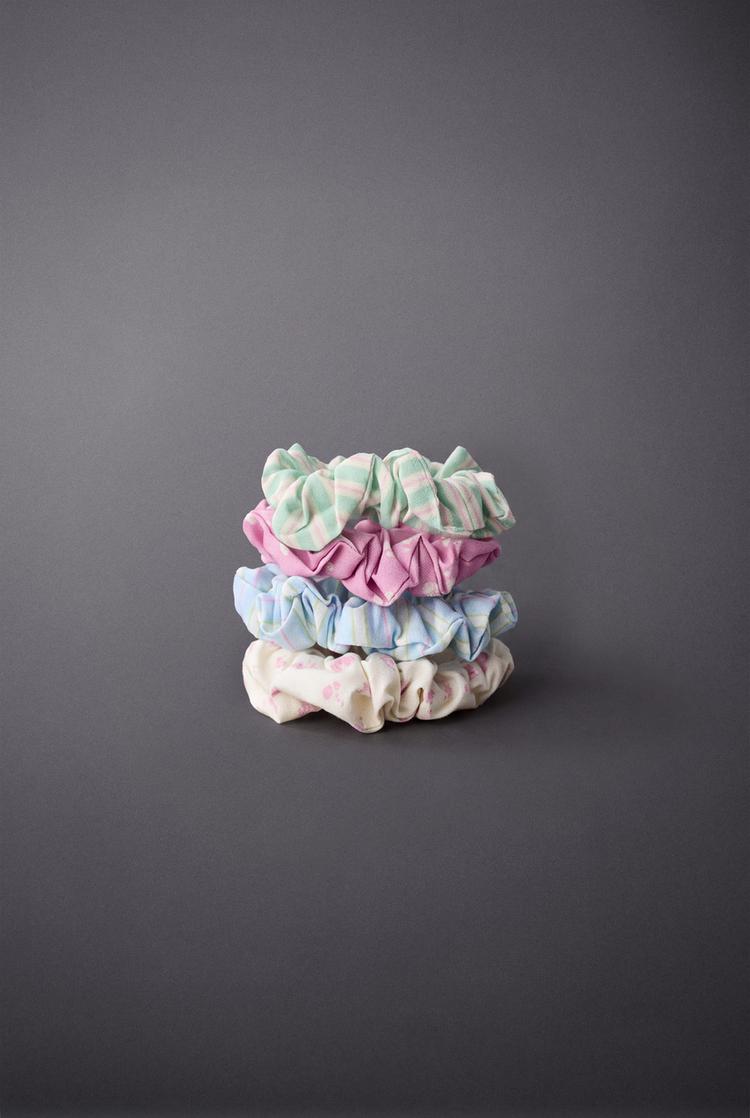 PACK CUATRO COLETEROS RAYAS Y FLORES