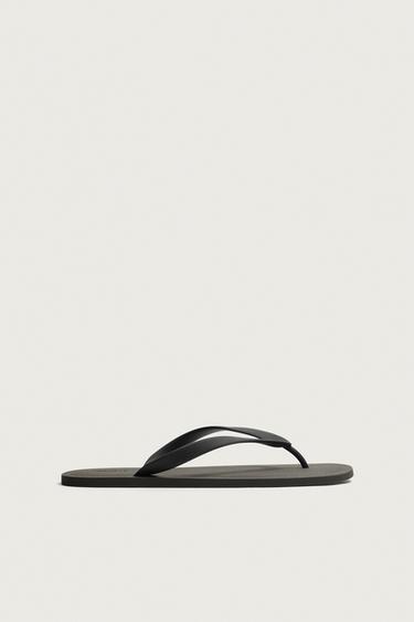 Zara STRAPPY SANDALS - Sea green