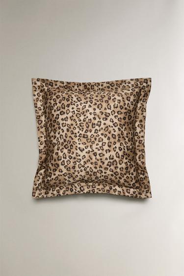 TAIE D’OREILLER SATIN IMPRIMÉ ANIMAL - Leopard de Zara - Image 2