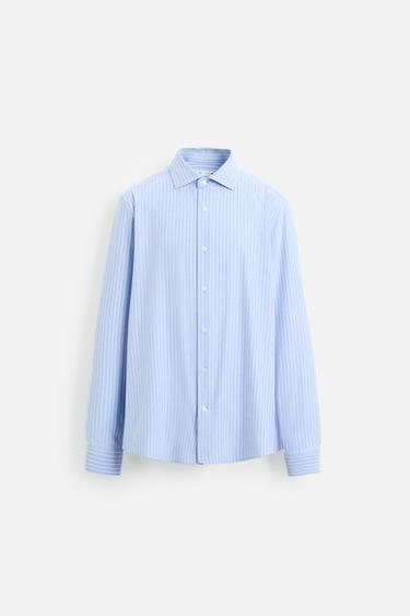 Zara REGULAR FIT SHIRT - striped