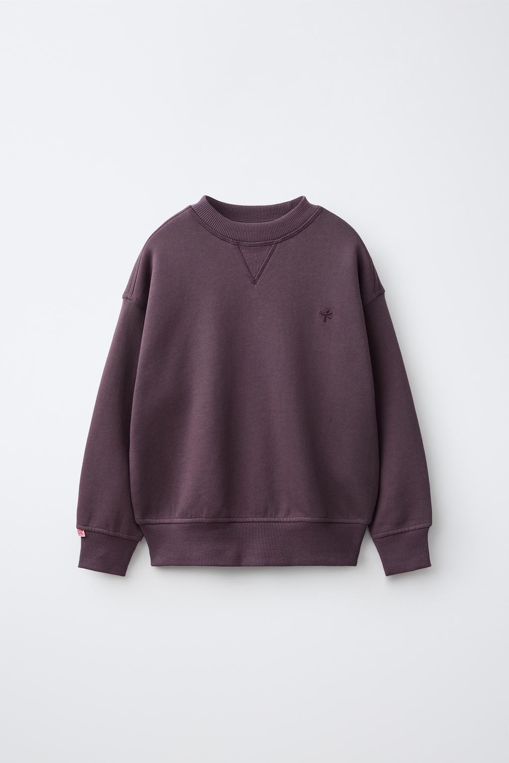 EMBROIDERED LOGO SWEATSHIRT
